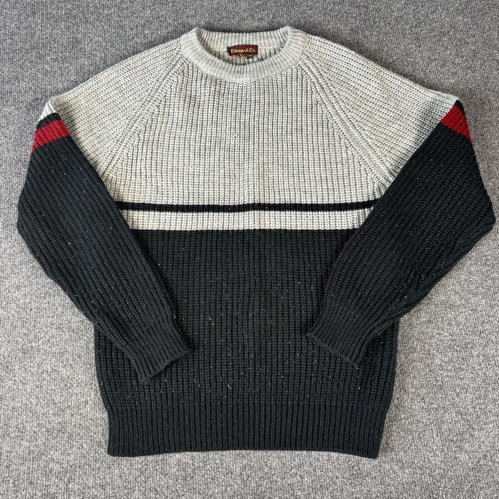 Vintage Tokens & Co Pullover Sweater Men's‎ Large 90s